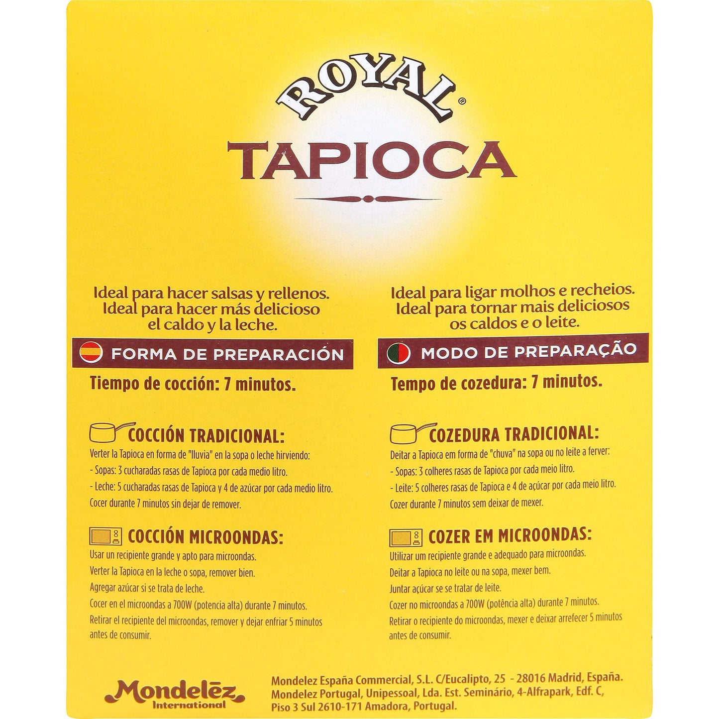 Tapioca Caja
