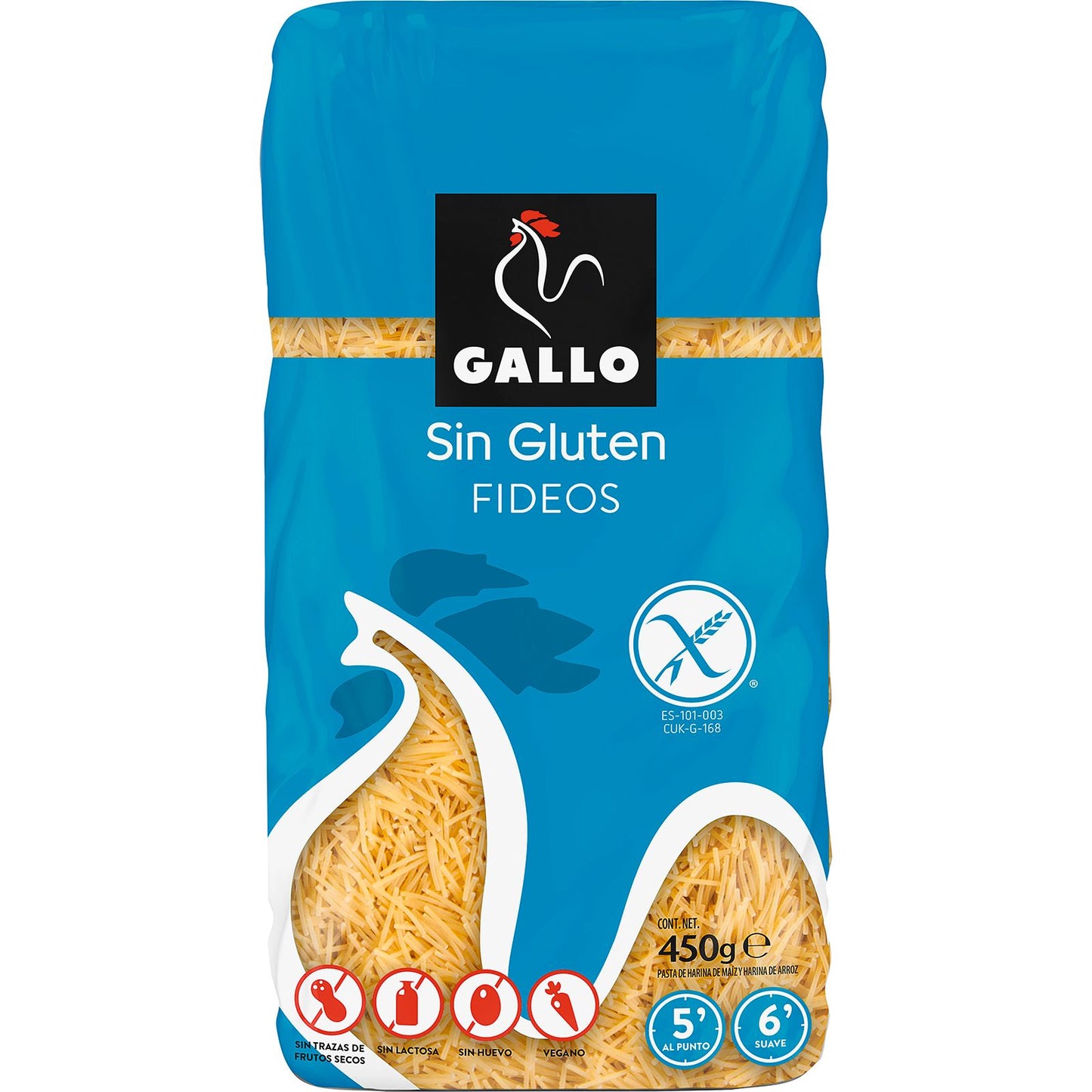 Fideos sin Gluten Paquete