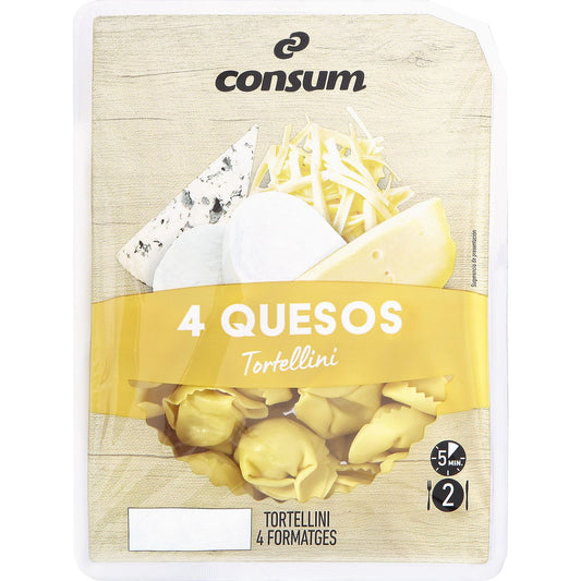 Tortellinis Rellenos de Quesos