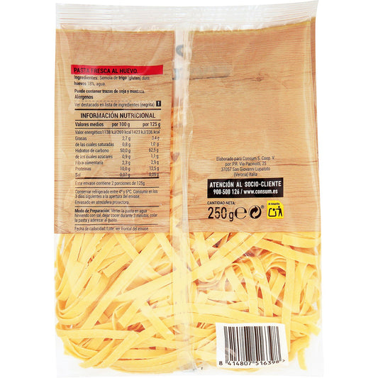 Tagliatelles al Huevo