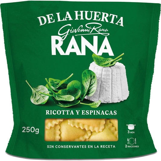 Pasta Fresca Huerta Ricotta y Espinacas