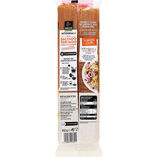 Spaghetti Integral Paquete