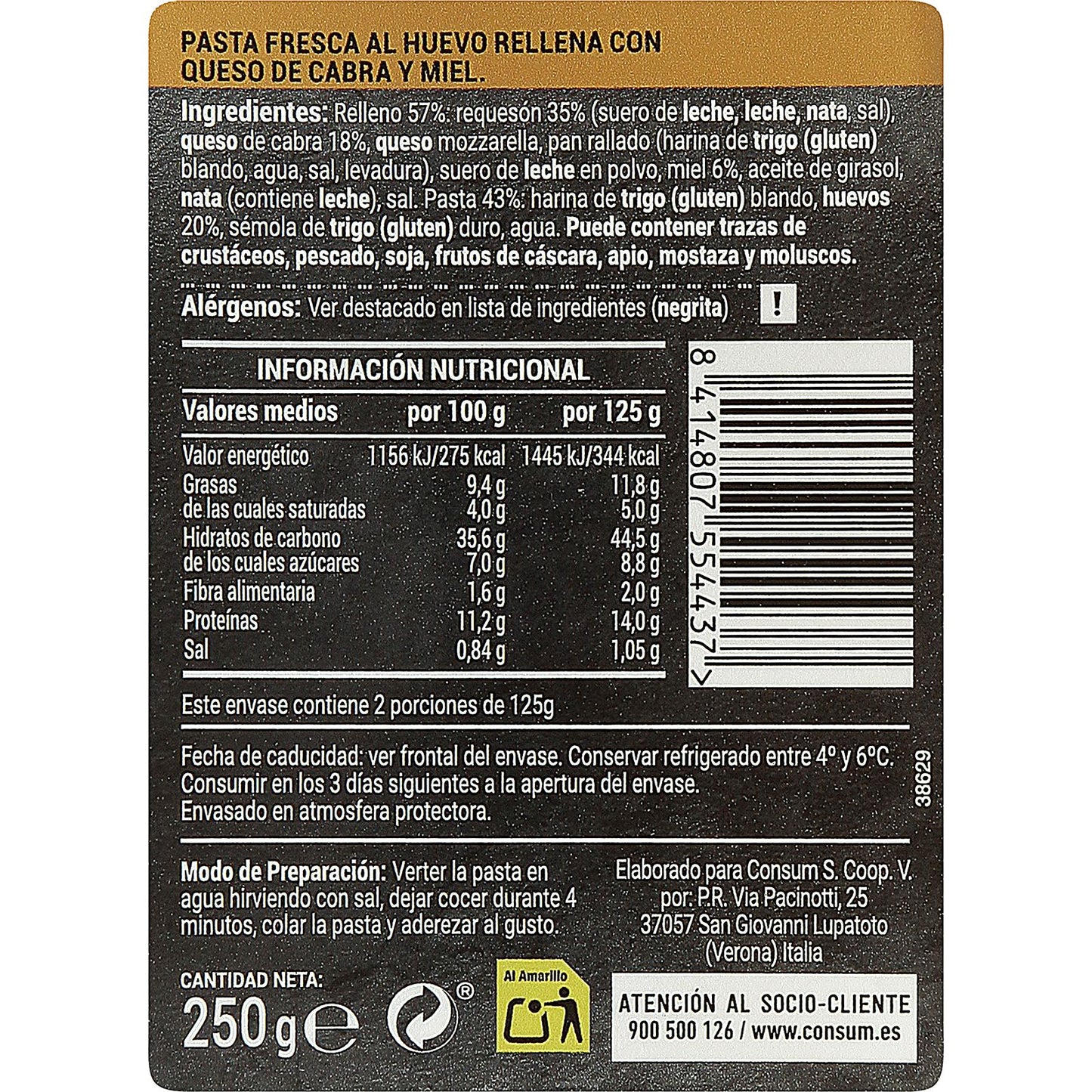 Girasoles Queso Cabra & Miel