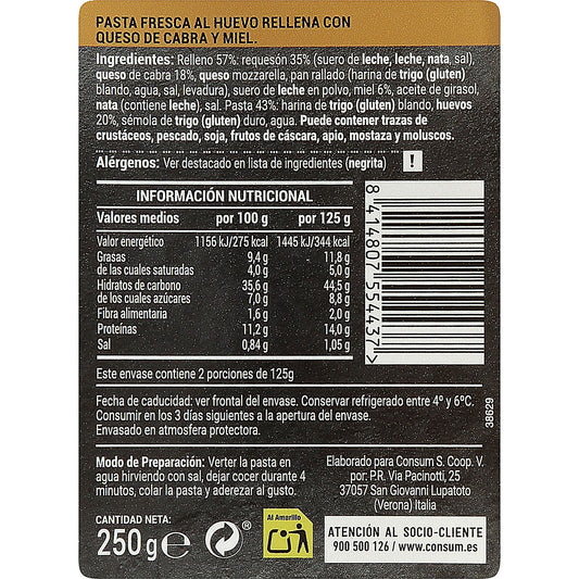 Girasoles Queso Cabra & Miel