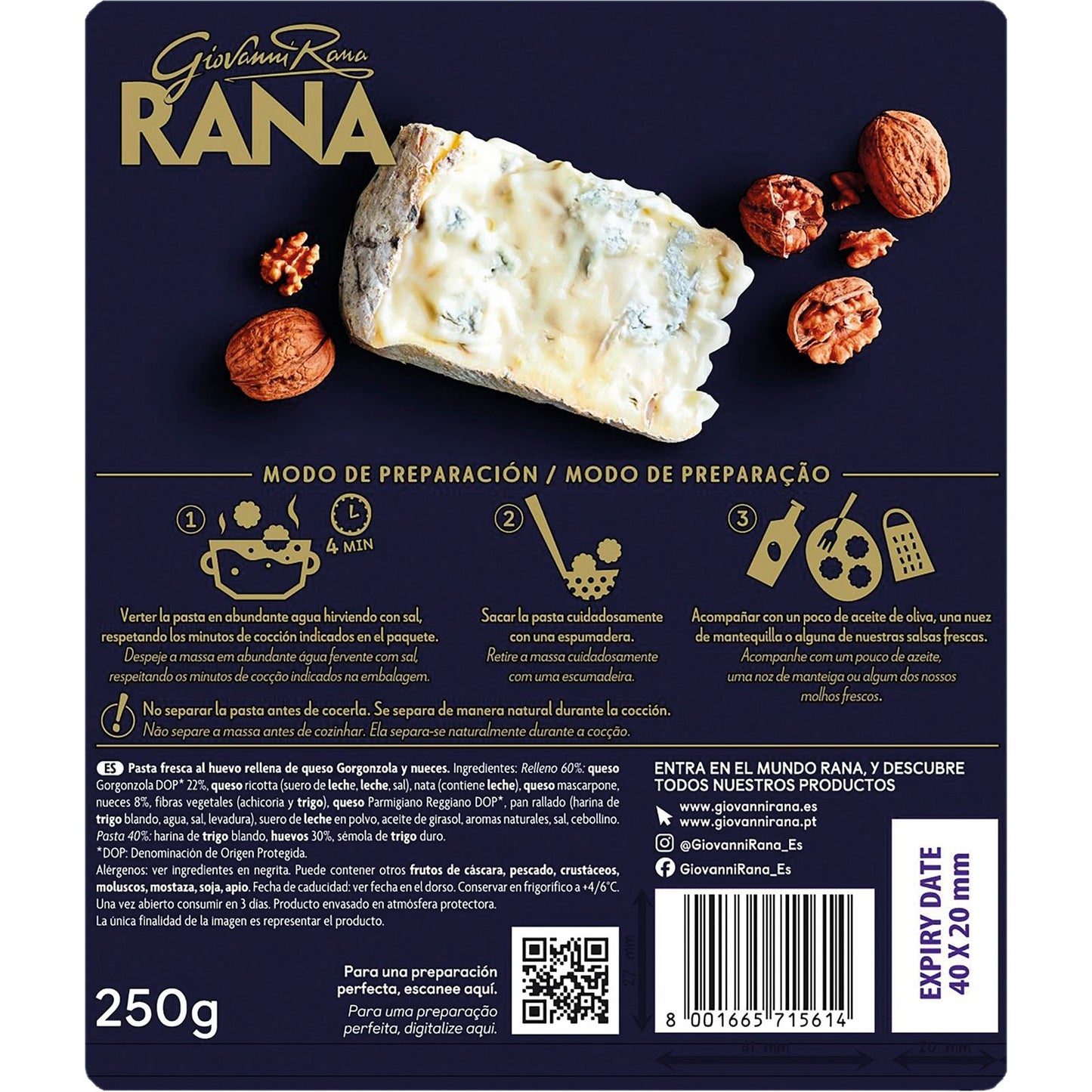 Gourmet Gorgonzola Dop y Nueces