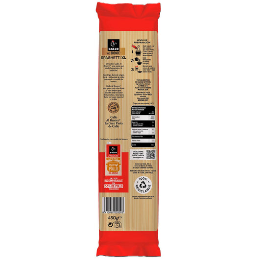 Spaguetti XL Al Bronce